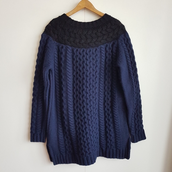 BODEN 8 Cable Knit Sweater Alpaca Wool Mohair Size 8 - Picture 6 of 9